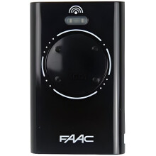 Afstandsbediening - FAAC - XT4 868 SLH ZWART - 4 kanalen - Zelflerende programmering - Zwart