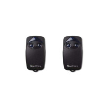 Set van 2 mooie FLO2R-S afstandsbedieningen voor poorten, garages en garagedeuren.