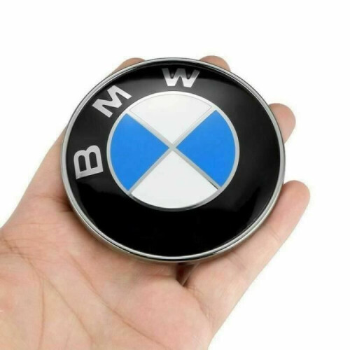 EMBLEMA INSIGNIA 82 MM BMW DELANTERO TRASERO CAPÓ M3 E30 E36 E46 E90 E92 E81 E39 1