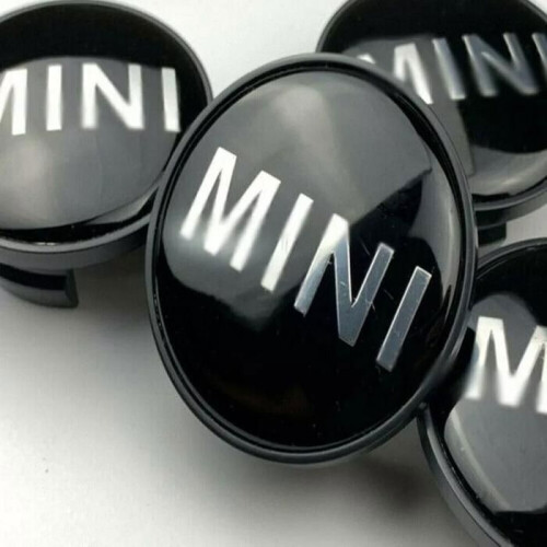 Mini Cooper 4 pölykapselia 54 mm keskivanteella, uusi 2