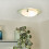 Litecraft Flush Bathroom Ceiling Light - Frosted 2