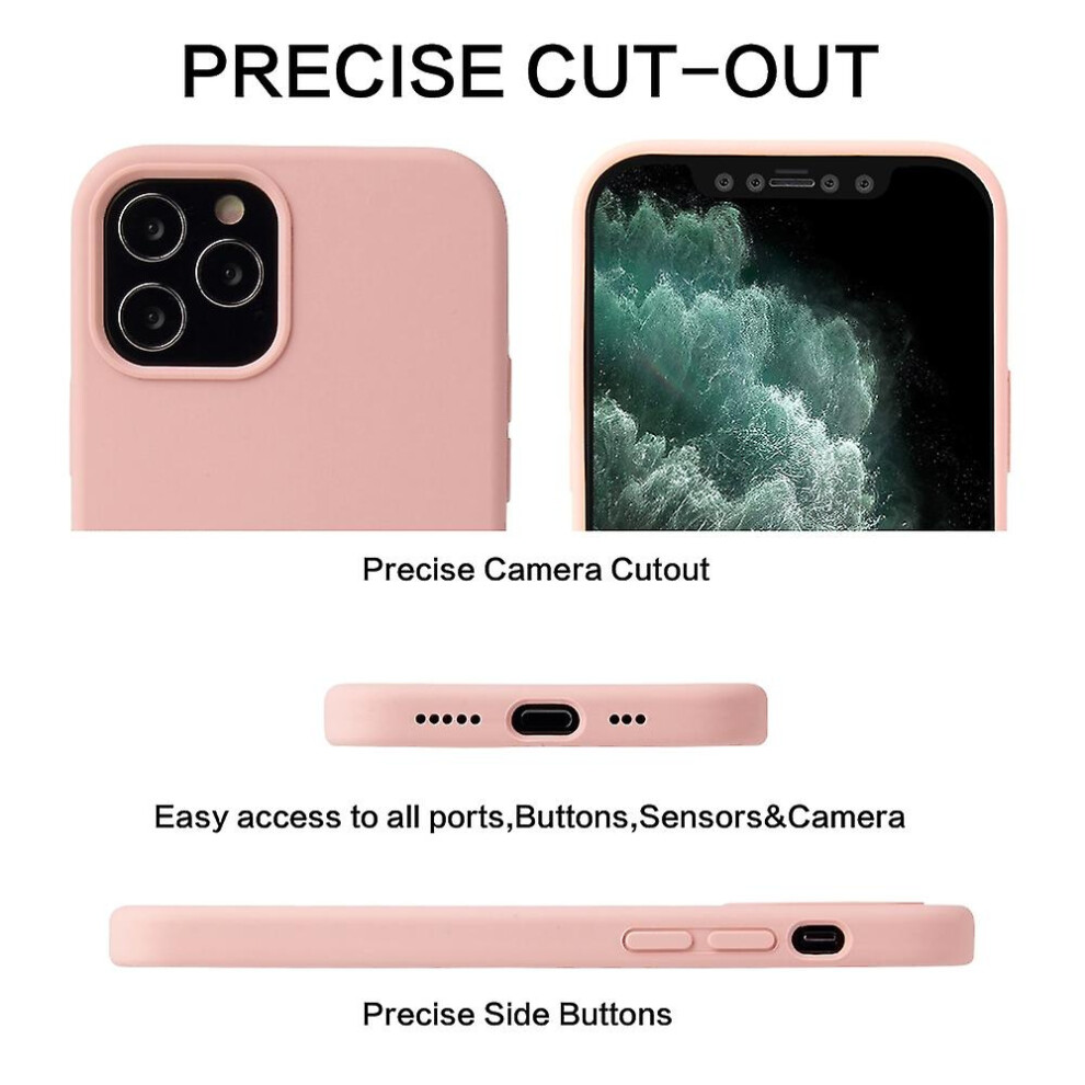 Compatible Iphone 12 Liquid Silicone Phone Case:pine Green 5419526241012