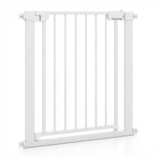 Puerta para bebés ajustable, sin taladros, 75-82 cm, cierre automático