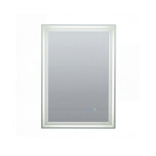 Espejo de baño LED antivaho con memoria, 70 x 50 cm