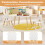 Blumenförmiges Kindertischset mit 2 Stühlen, Weiß 4