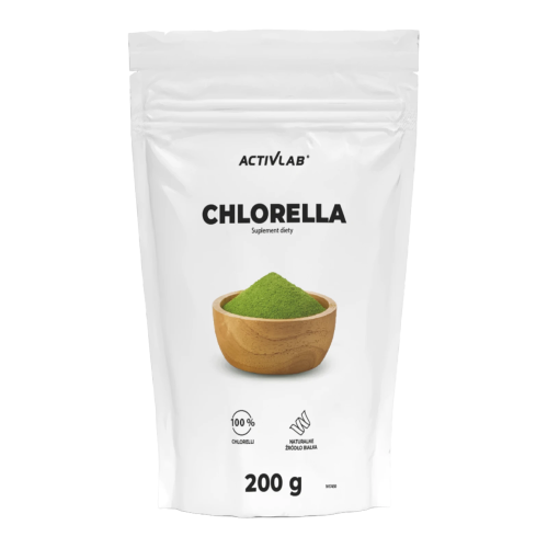 Chlorella Activlab 200 g białko roślinne błonnik dla wegetarian