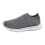Strassbesetzte, gewebte Damen-Sneaker, atmungsaktive Freizeitschuhe: Größe 35 – Grau 1