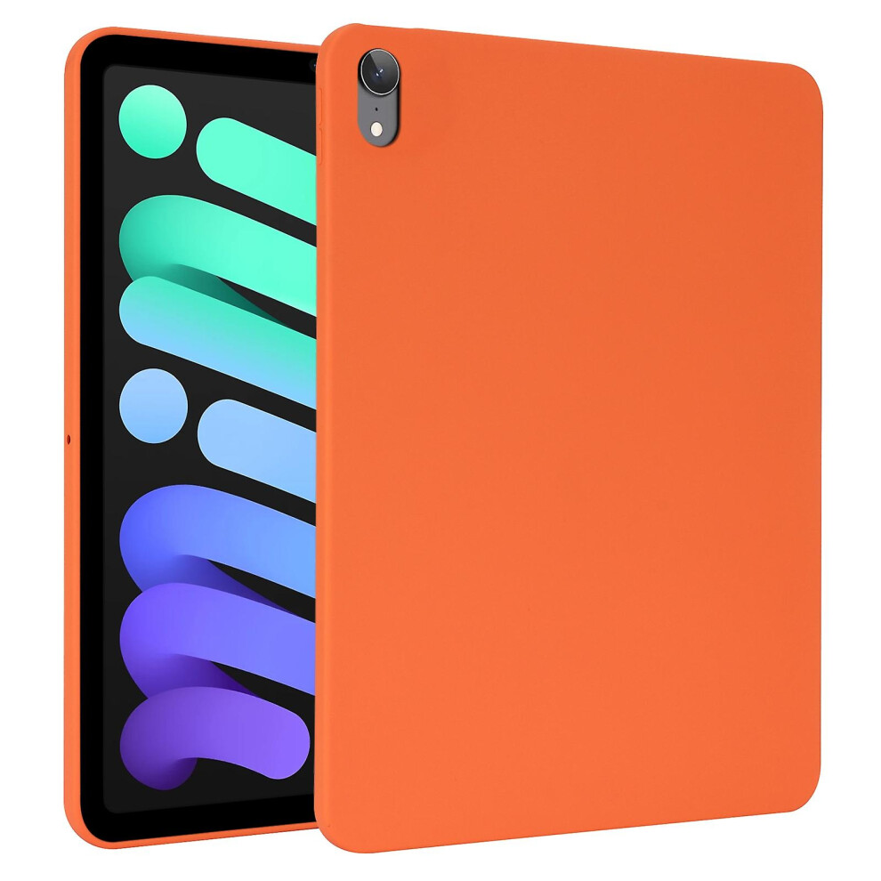Compatible Ipad Mini 6 Oil Spray Skin-Friendly Tpu Tablet Case: Orange 4327262186225