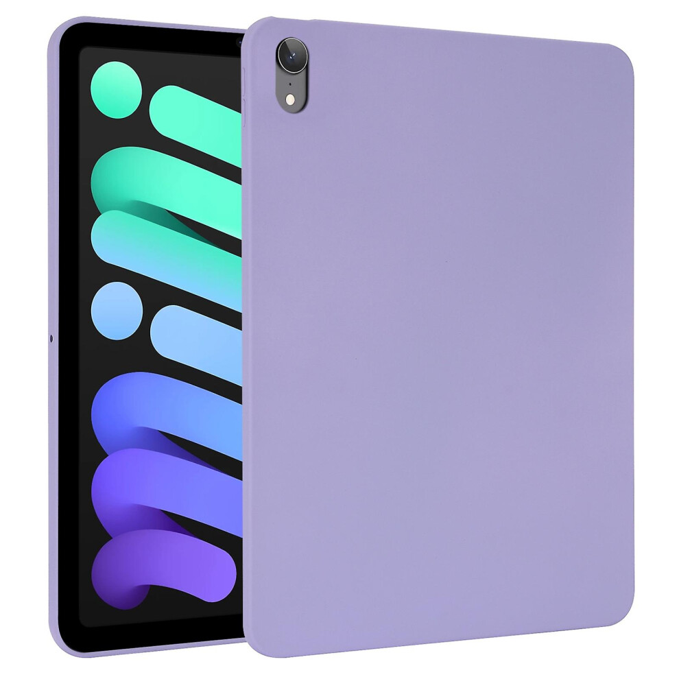 Compatible Ipad Mini 6 Oil Spray Skin-Friendly Tpu Tablet Case: Purple 4327262186249