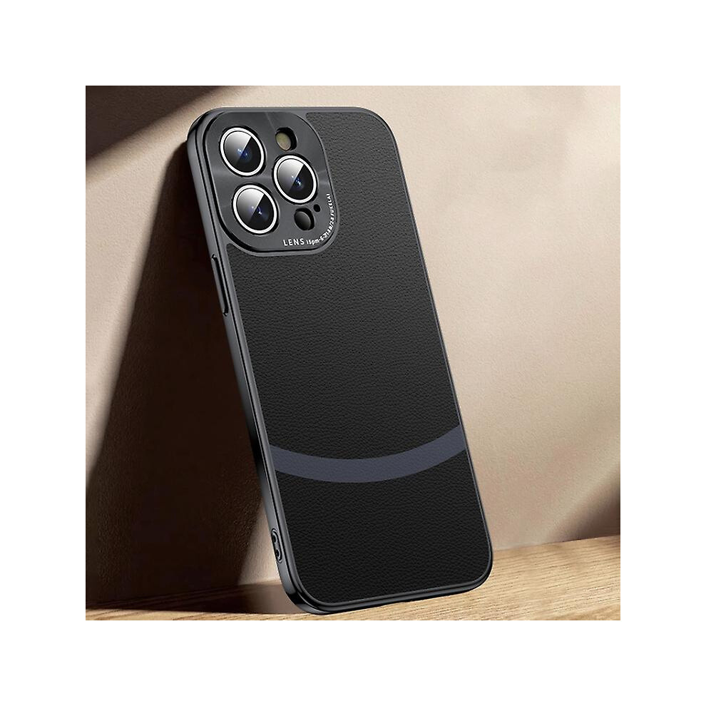 Compatible Samsung Galaxy A51 4G Shockproof Metal Ring Holder Phone Case: Black 6286216123779