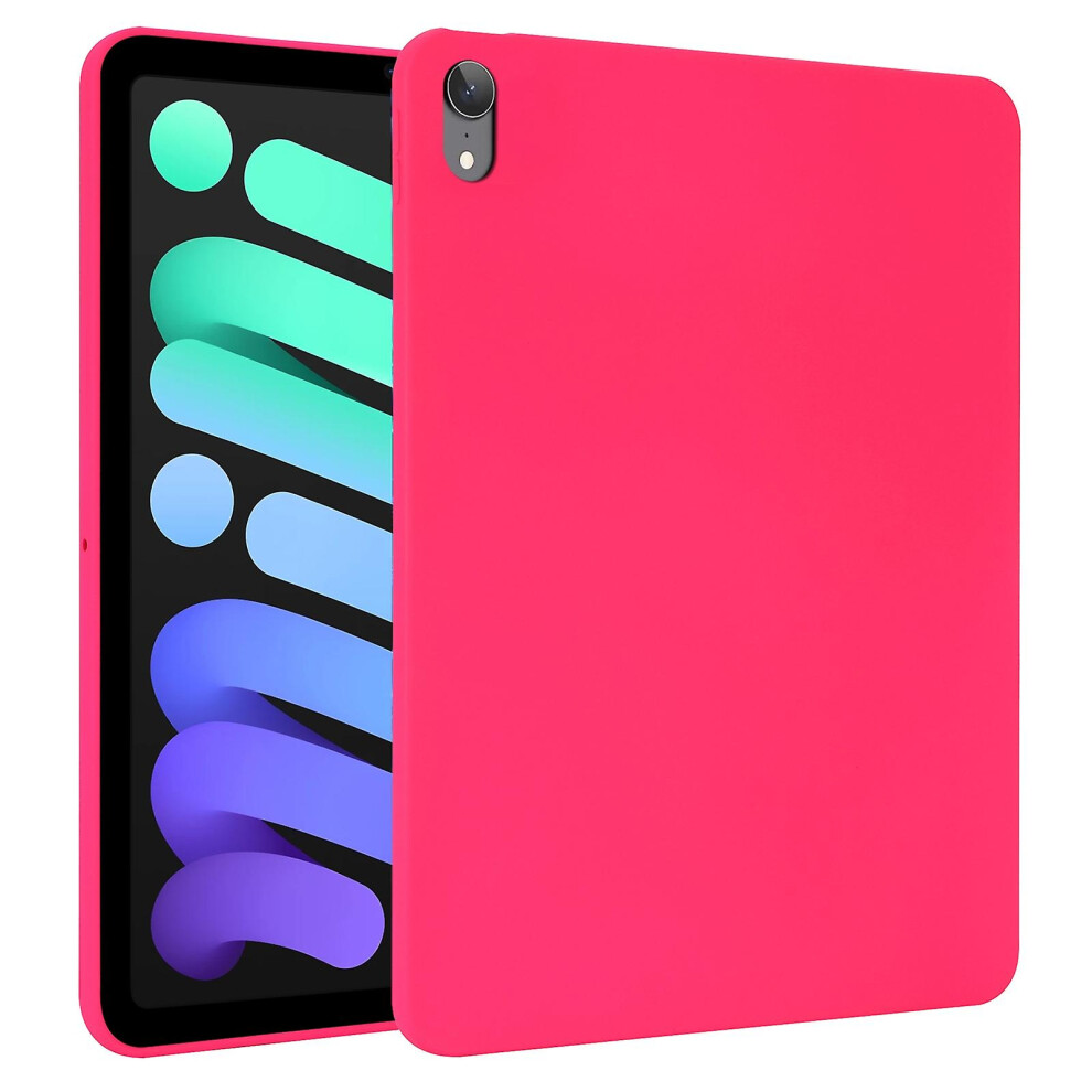 Compatible Ipad Mini 6 Oil Spray Skin-Friendly Tpu Tablet Case:rose Red 4327262186256