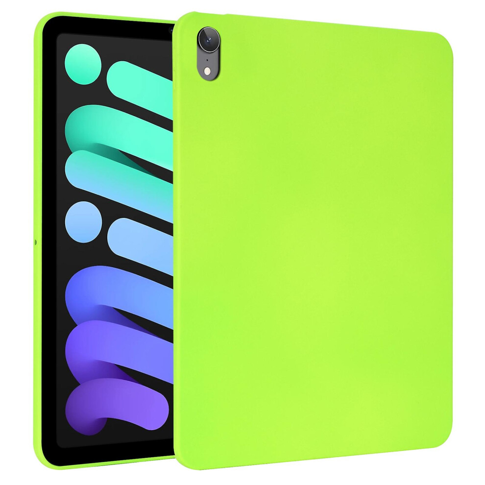 Compatible Ipad Mini 6 Oil Spray Skin-Friendly Tpu Tablet Case:fluorescent Green 4327262186201
