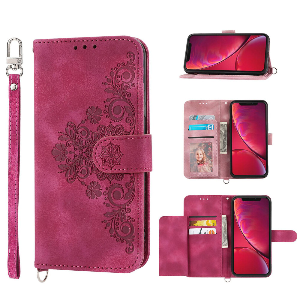 Compatible Iphone 11 Pro Max Diamond Lattice Leather Flip Phone Case:light Purple 6006271346025
