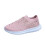Sneakers Feistithe le Rhinestones agus Bróga Ócáideacha Breathable do Mhná: 35-Bándearg 1