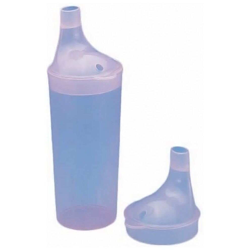 02232123 2 Long Spout Adult Drinking Cup Non Spill Mug Beaker Parkinsons Disability Aid