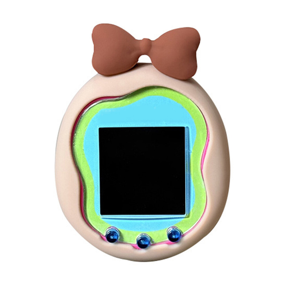 Silicone Cover Interactive Virtual Pet Game-Milk Tea Color 7627001444874