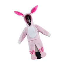 Lovely Knitted Rabbit Wine Bottle Cover Snowman Wine Bottle Bag