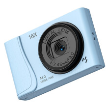 24MP Digital Camera Manual Mode Setting 1920x1080p Video-Blue