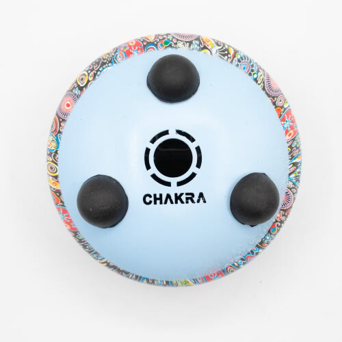 Small Hapi Drum - Om Mandela Design - Measuring 13x9cm 2