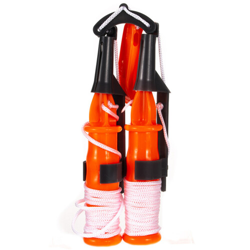 Avontuurlijk essentieel winterapparaat dat-wit touw