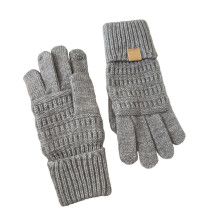 Wantenhandschoenen voor tieners-Grijs besturingssysteem