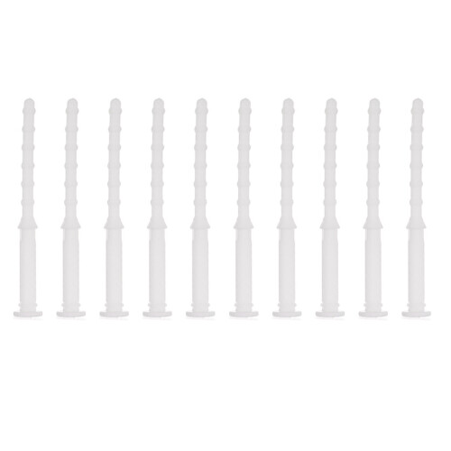 10Pcs PC Case Fan Computer Cooling Fan Mount Screws CPU-White C