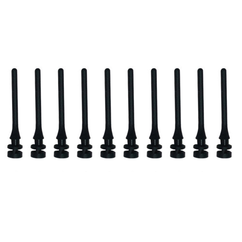 10Pcs 25mm PC Case Fan Silicone Mounts Rubber Rivet-Black A