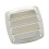 Marine Cabin Ventilation Louver Panel ABS Plastic-13x13cm White 1