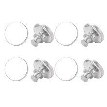 Magnetic Curtain Clip Windproof Fasteners Secure-4 pairs 25MM