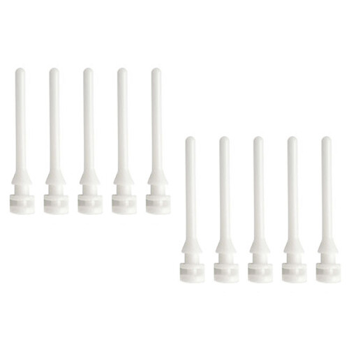 10Pcs PC Case Fan Computer Cooling Fan Mount Screws CPU-White A