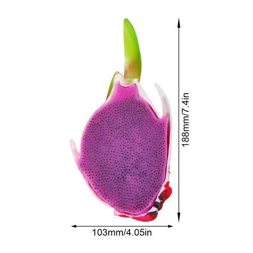 Fun Dragon Fruit Silicone Squeeze Toy Simulating Pimple-1pcs 2