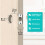 Stahl-Türschild, starke Sicherheits-Upgrades, 4