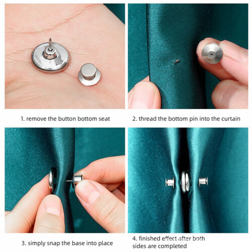 Magnetic Curtain Clip For Windproof Stability-a pair 25MM 1