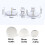 Magnetic Curtain Clip For Windproof Stability-a pair 25MM 3