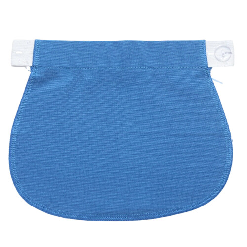 Elastic Maternity Waistband Extender Adjustable Fabric-sapphir