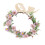 Practical Artificial Daisy Wreath Ribbon Hair Accessory-Purple 1