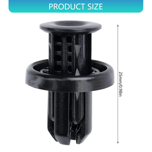 Universal Car Bumper Clips 10mm Hole Plastic Retainer-10 2