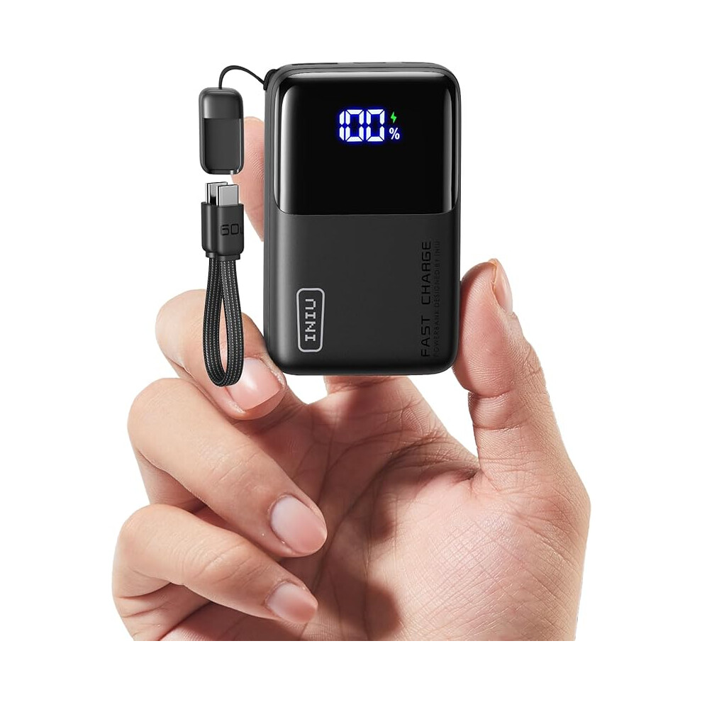 Iniu Power Bank, Smallest 10000Mah Portable Charger, Mini 45W Fast Charging 3519498451654