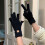 Trendige warme Strickhandschuhe verdicken-Graues Betriebssystem 5