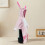 Multipurpose Cotton Filled Rabbit Cover Arrangement Wine Cover 4