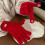 Trendige warme Strickhandschuhe verdicken-Graues Betriebssystem 7