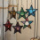 Sturdy Iron Hanging Candle Holders Star Shape Unique-Green 7