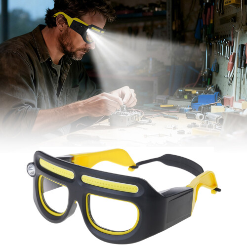 Motion Sensors Touch Control Rechargeable Headlamp Glasses Easy 2