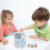 Plastic Mini Vending Machine With Removable Drinks For Doll 4