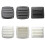 Marine Cabin Ventilation Louver Panel ABS Plastic-13x13cm White 2