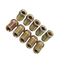 Automotive M10 Brake Fitting 3/16 Hose Connection Strong-10 pcs