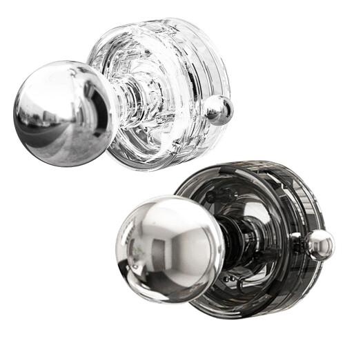 Strong Suction Cup Handle With AntiSlip Base-Transparent gray 1