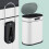 Hanging Waste Bin 5L with Push-Up Lid for Kitchen/Bathroom 2