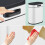 Hanging Waste Bin 5L with Push-Up Lid for Kitchen/Bathroom 3