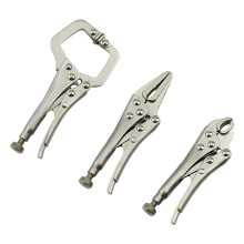 Pack of 3 Adjustable Wide Opening Clamps Pliers with High